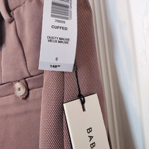 NWT Aritzia Babaton Club Cuffed / Janson Pant - Picture 9 of 11